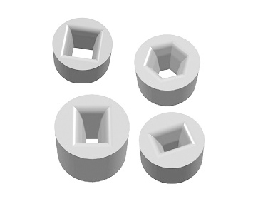 拉制四方形、六方形金屬棒材拉伸模坯