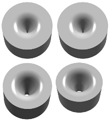 拉制金屬線、線材用01、10、11型拉伸模坯